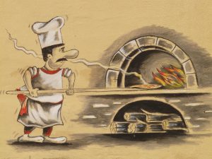 “Όπαλα!”… Tρελός Ναπολιτάνος φτιάχνει τηγανητές πίτσες και ξεσηκώνει (Vid)