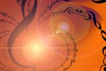 treble clef light pixabay